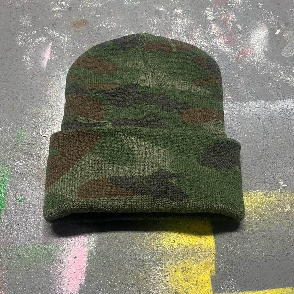 Camo beanie